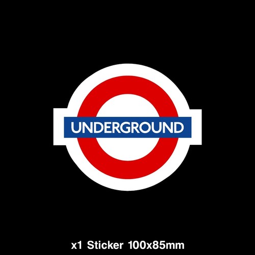 London underground sticker - underground,