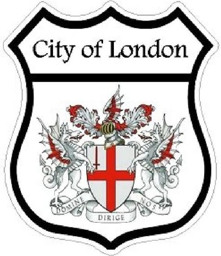 London shield flag - london,