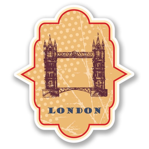 London tower bridge vinyl - 2,