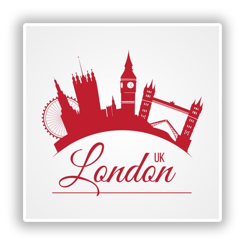 London vinyl stickers - vinyl,