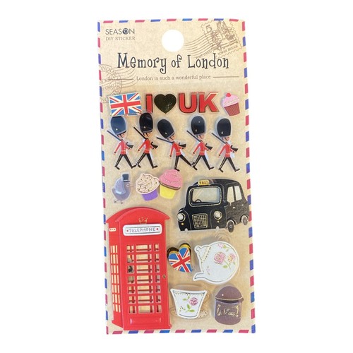 Stickers london - 3d,