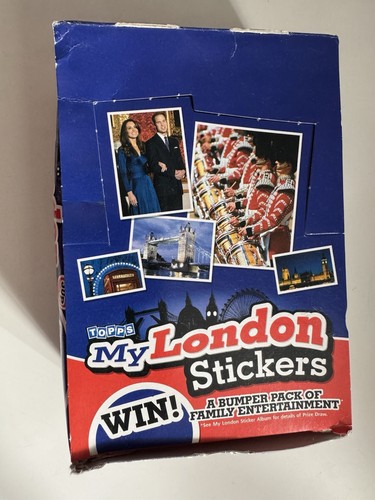 Topps london sticker - london,
