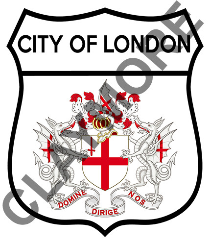 London middlesex car sticker - london,