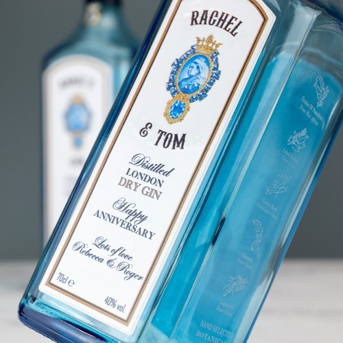 Personalised london dry gin - dry,