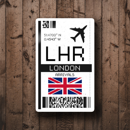 Lhr london boarding - uk, pass